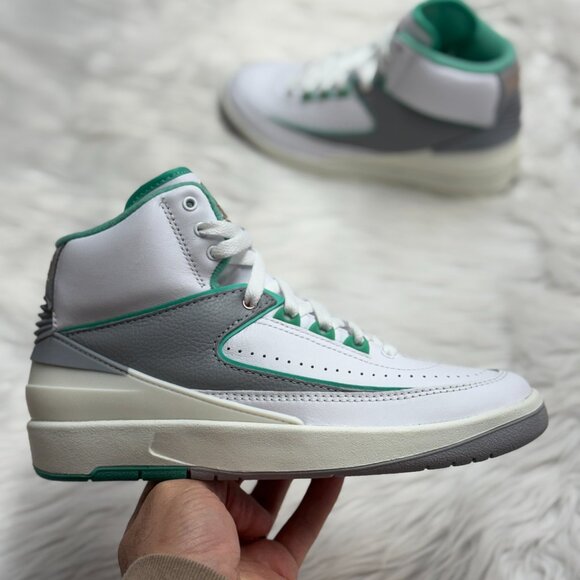 Jordan 2 Retro Crystal Mint Womens Shoes FN6755-100 NEW Multi Sz
